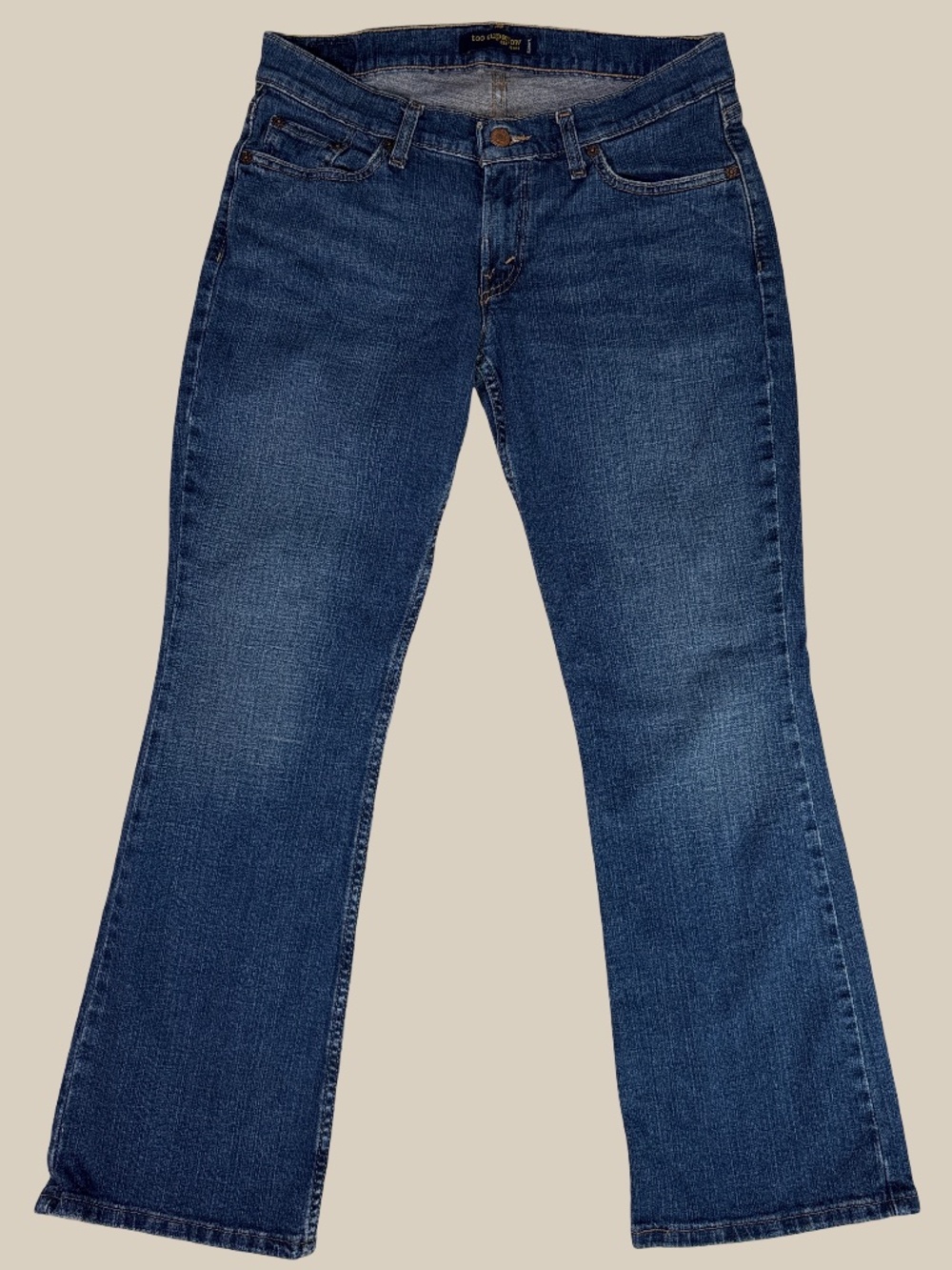 Levi's 524 Too Superlow Jeans Womens Blue Bootcut Low Rise Y2K 2000s Bratz 11S
